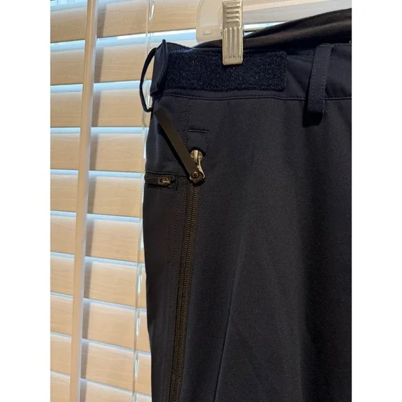 J.Lindeberg Mens Summit Softshell Ski Pants Navy Blue AMPA06371 Small NWT